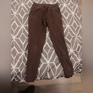 Alphalete Chocolate Brown Jogger Pants Size Small
